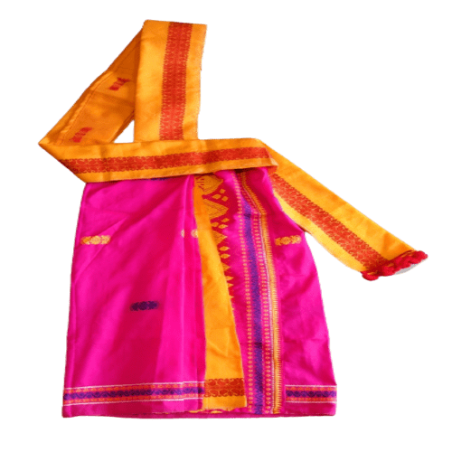 6 to 8yrs Girls Ready to Wear Saree 141658 - Image 2