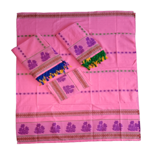 Couples Assam Panchi Saree & Assam Panchi Kacha 108419 Couples Assam Panchi Saree & Assam Panchi Kacha 108419