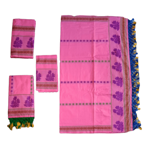 Couples Assam Panchi Saree & Assam Panchi Kacha 108419 - Image 2