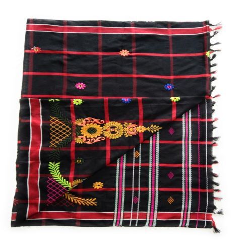 Embroidered Lumang Phuta Kacha (Silk Dhoti 136220) - Image 3