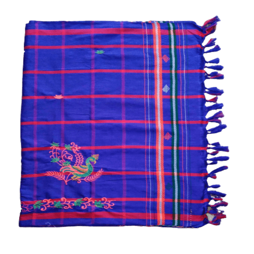 Embroidered Lumang Phuta Kacha (Silk Dhoti 142440) Embroidered Lumang Phuta Kacha (Silk Dhoti 142440)