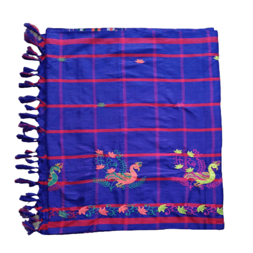 Embroidered Lumang Phuta Kacha (Silk Dhoti 142440) - Image 2
