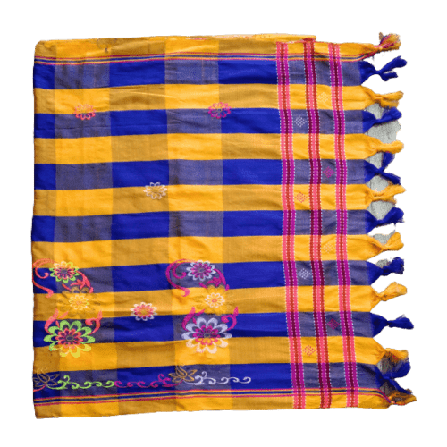 Embroidered Lumang Phuta Kacha (Silk Dhoti 179553)