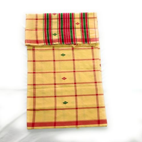 Lumang Phuta Kacha (Tussar Silk Dhoti 130709) - Image 3