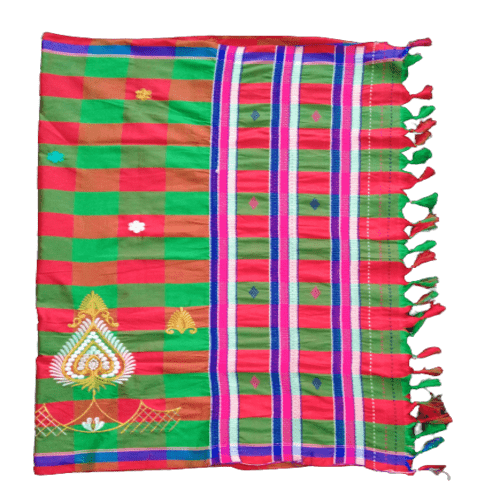 Embroidered Lumang Phuta Kacha (Silk Dhoti 145088) Embroidered Lumang Phuta Kacha (Silk Dhoti 145088)