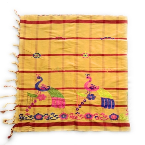 Embroidered Lumang Phuta Kacha (Silk Dhoti 127999) - Image 2