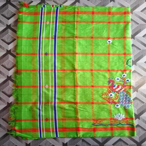 Embroidered Lumang Phuta Kacha (Silk Dhoti 114098) Embroidered Lumang Phuta Kacha (Silk Dhoti 114098)
