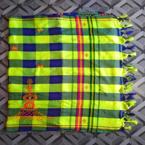 Embroidered Lumang Phuta Kacha (Silk Dhoti 169382) - Image 2