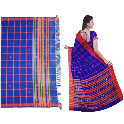 Santali Traditional Couple Kacha & Saree (Lumanag) 129122 Santali Traditional Couple Kacha & Saree (Lumanag) 129122