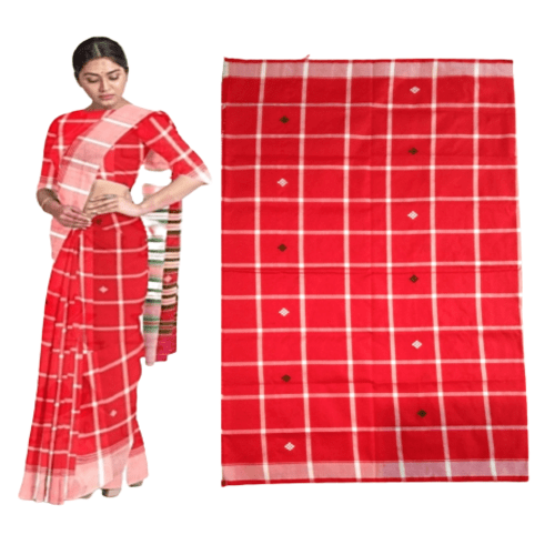 Santali Traditional Couple Kacha & Saree (Lumanag) 101671 Santali Traditional Couple Kacha & Saree (Lumanag) 101671