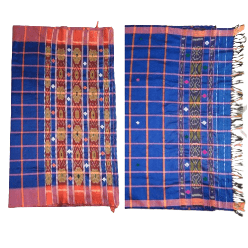 Santali Traditional Couple Kacha & Saree (Lumanag) 123906 Santali Traditional Couple Kacha & Saree (Lumanag) 123906