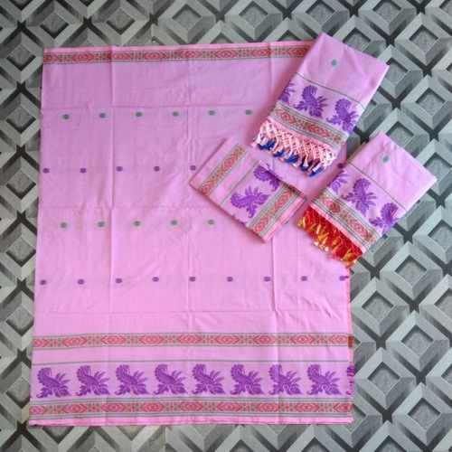 Couples Assam Panchi Saree & Assam Panchi Kacha 143561 Couples Assam Panchi Saree & Assam Panchi Kacha 143561