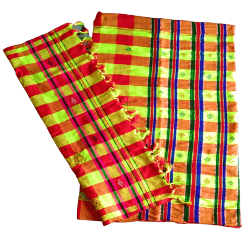 Couples Traditional Kacha & Saree (Embroidered 189443) - Image 3