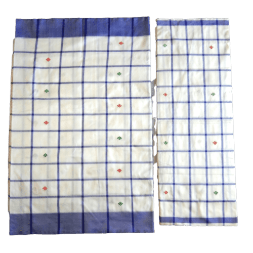 Santali Traditional Couple Kacha & Saree (Lumanag) 159140 - Image 2