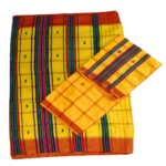 Santali Traditional Couple Kacha & Saree (Lumanag) 126769 Santali Traditional Couple Kacha & Saree (Lumanag) 126769