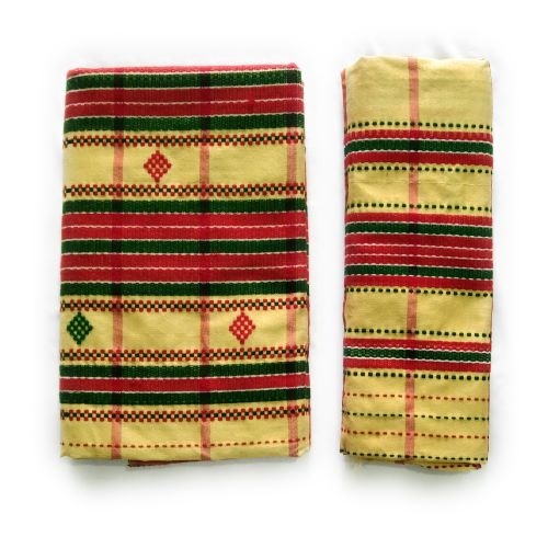 Santali Traditional Couple Kacha & Saree (Lumanag) 187298 - Image 3