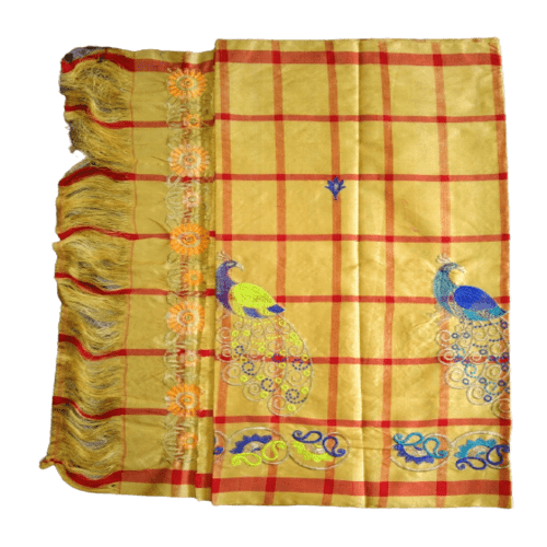 7 to 10yrs Kids Embroidered Lumang Phuta Kacha 167706