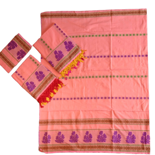 Couples Assam Panchi Saree & Assam Panchi Kacha 173926