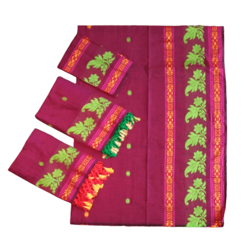 Couples Assam Panchi Saree & Assam Panchi Kacha 117777