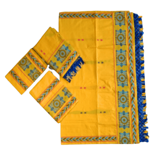 Couples Assam Panchi Saree & Assam Panchi Kacha 164697
