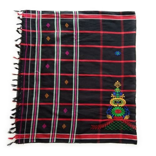 Embroidered Lumang Phuta Kacha (Silk Dhoti 136220)