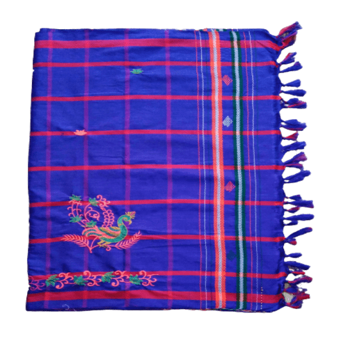 Embroidered Lumang Phuta Kacha (Silk Dhoti 142440)