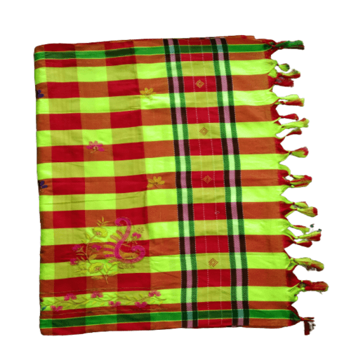 Embroidered Lumang Phuta Kacha (Silk Dhoti 119065)
