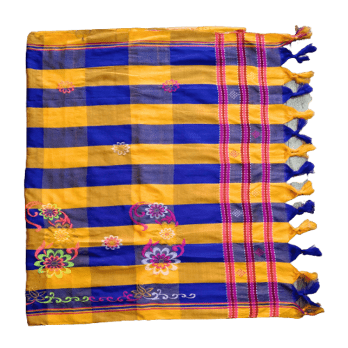Embroidered Lumang Phuta Kacha (Silk Dhoti 179553)