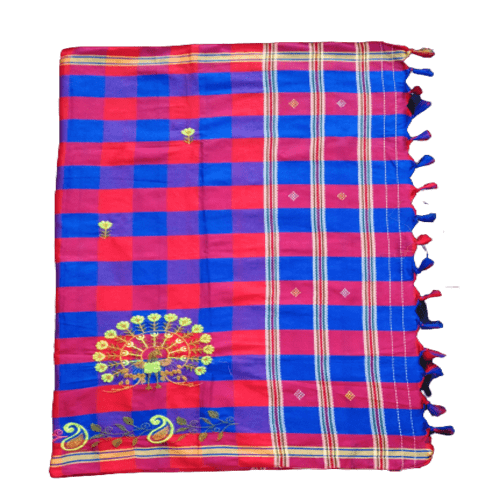 Embroidered Lumang Phuta Kacha (Silk Dhoti 158349)