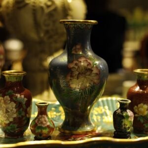 Jaipur Blue Pottery Decorative Vase