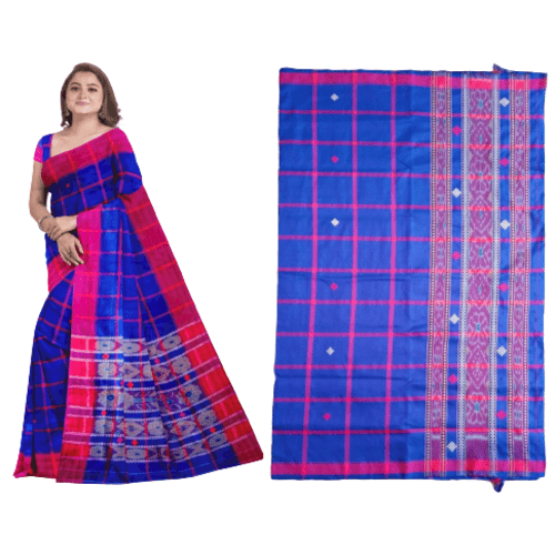 Santali Traditional Couple Kacha & Saree (Lumanag) 101946