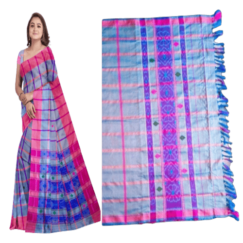 Santali Traditional Couple Kacha & Saree (Lumanag) 183438