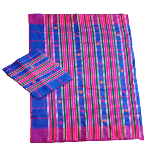 Santali Traditional Couple Kacha & Saree (Lumanag) 159433