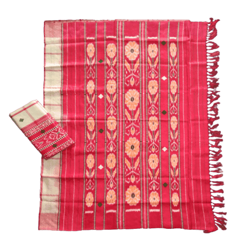 Santali Traditional Couple Kacha & Saree (Pure Lumanag 115078)