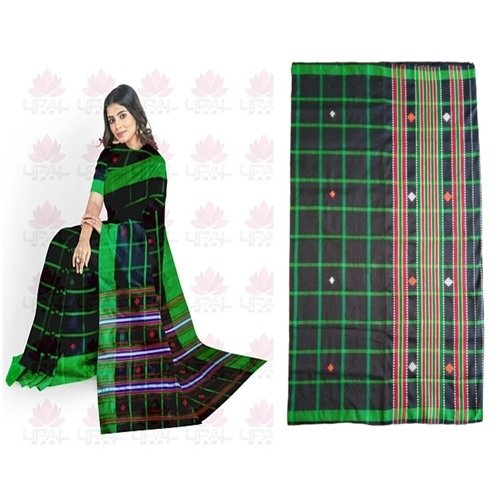 Santali Traditional Couple Kacha & Saree (Lumanag) 103659 - Image 4