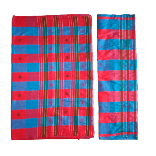 Santali Traditional Couple Kacha & Saree (Lumang) 101678