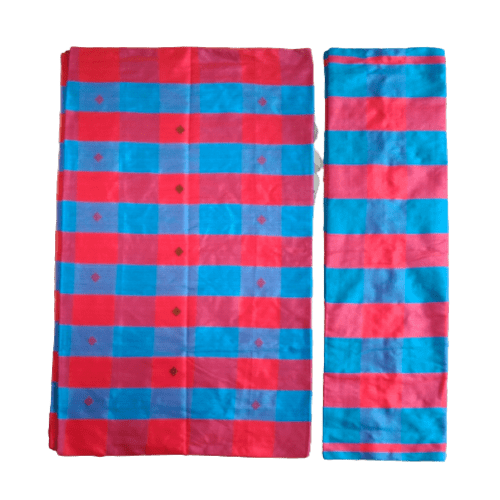 Santali Traditional Couple Kacha & Saree (Lumang) 101678 - Image 2