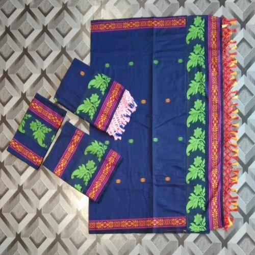 Couples Assam Panchi Saree & Assam Panchi Kacha 148366