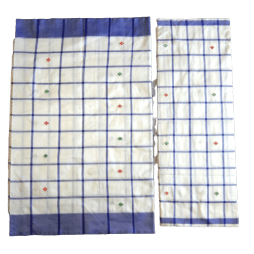 Santali Traditional Couple Kacha & Saree (Lumanag) 159140 - Image 2